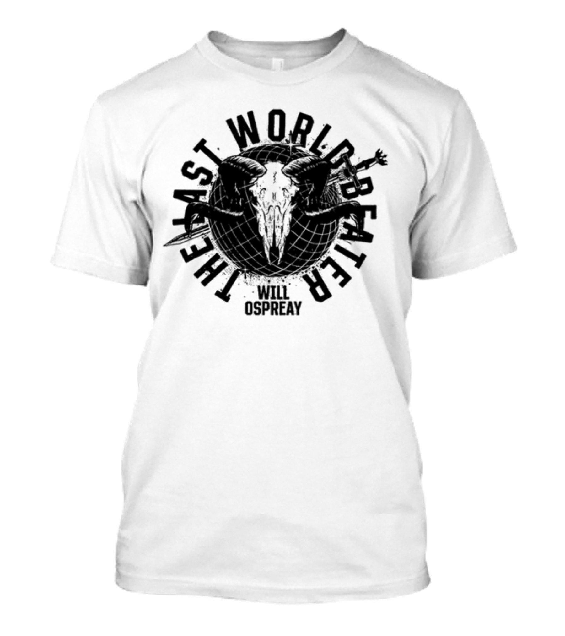 The Last World Beater Will Ospreay Skull And Wings T-Shirt