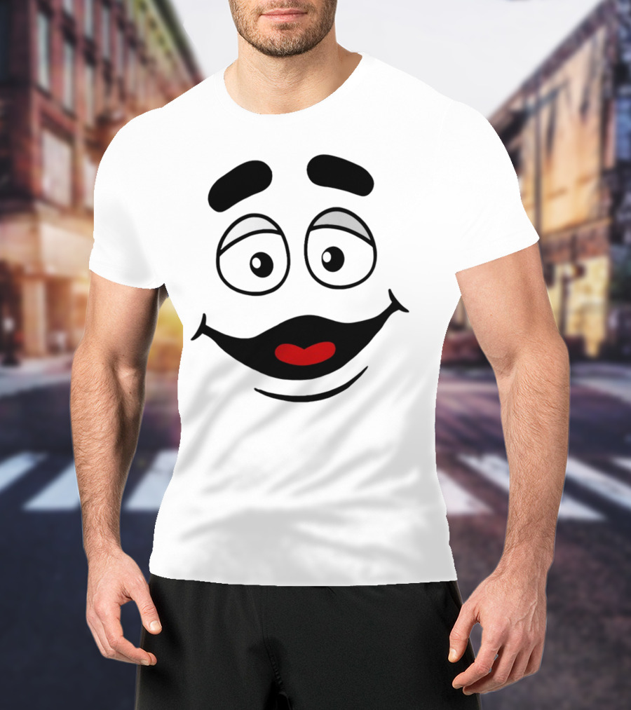 Goldenarchesunlimited Grimace Face Character Expression T-Shirt