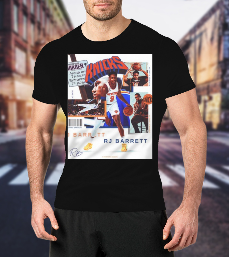 Madison Square Garden Knicks RJ Barrett 9 T-Shirt