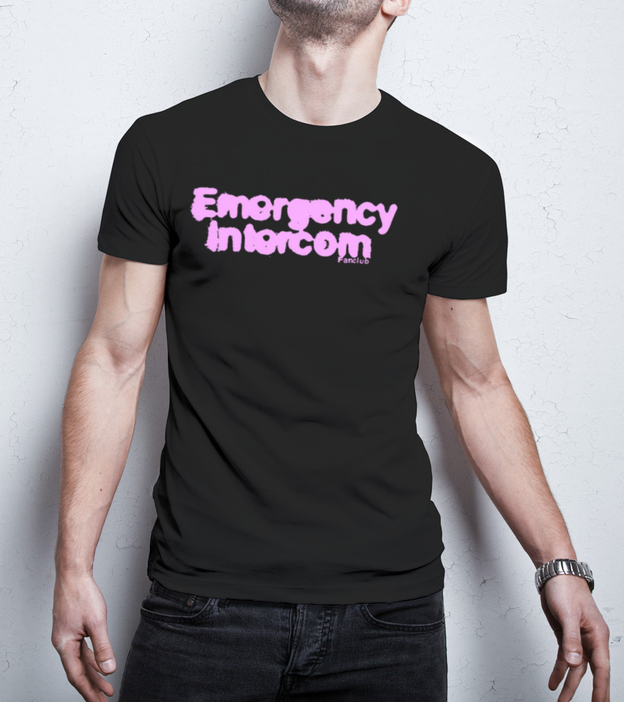 Emergency Intercom Fanclub Pink T-Shirt