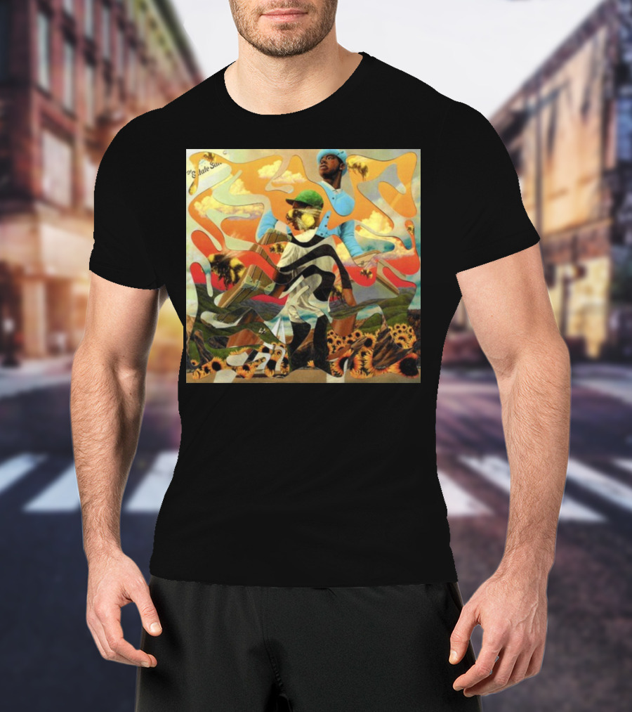 Call Me If You Get Lost Estate Sale Flower Boy Album Art Puzzle T-Shirt