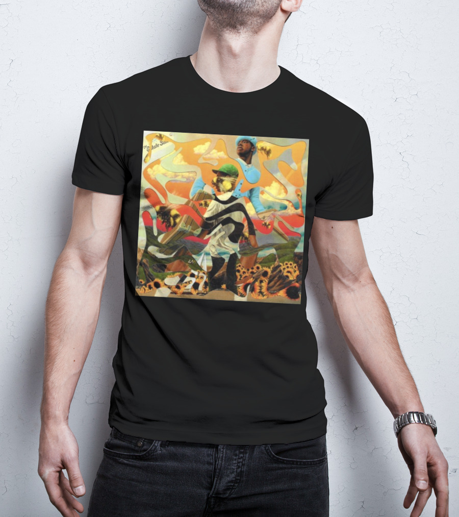 Call Me If You Get Lost Estate Sale Flower Boy Album Art Puzzle T-Shirt