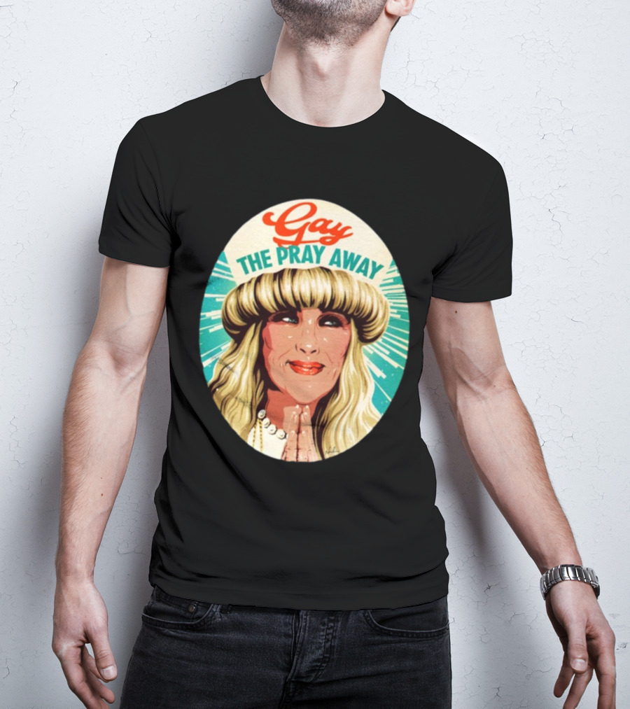 Nordacious Gay The Pray Away Divine Iconic Image T-Shirt