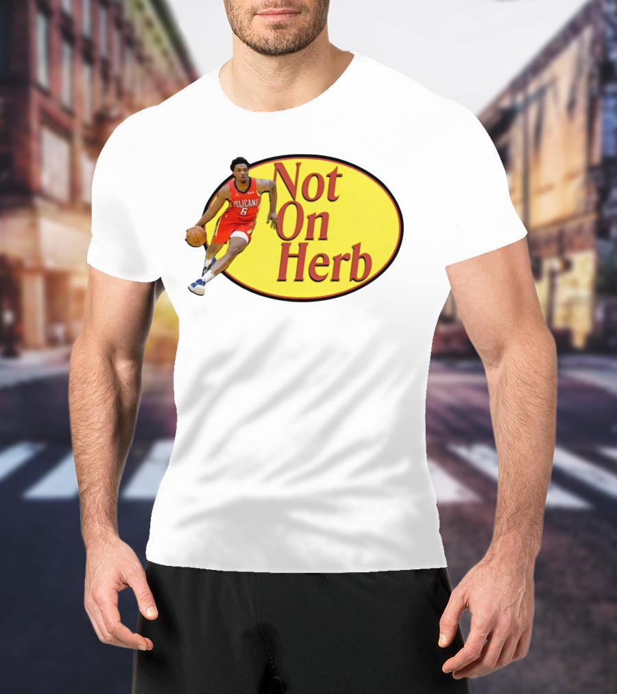 Herb Jones Not On Herb Pelicans Basketball T-Shirt