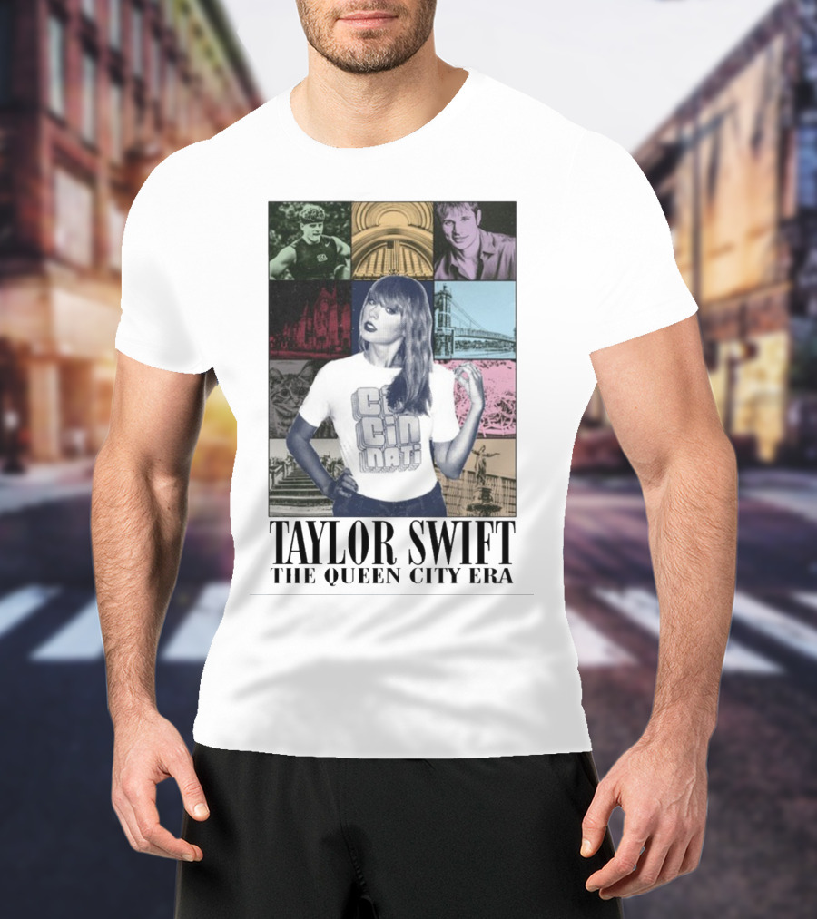 Taylor Swift Cincinnati The Queen City Era T-Shirt