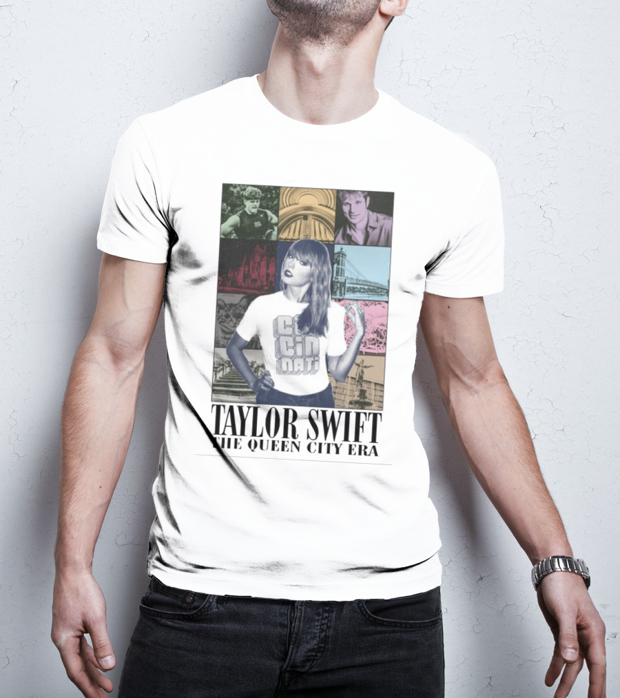 Taylor Swift Cincinnati The Queen City Era T-Shirt