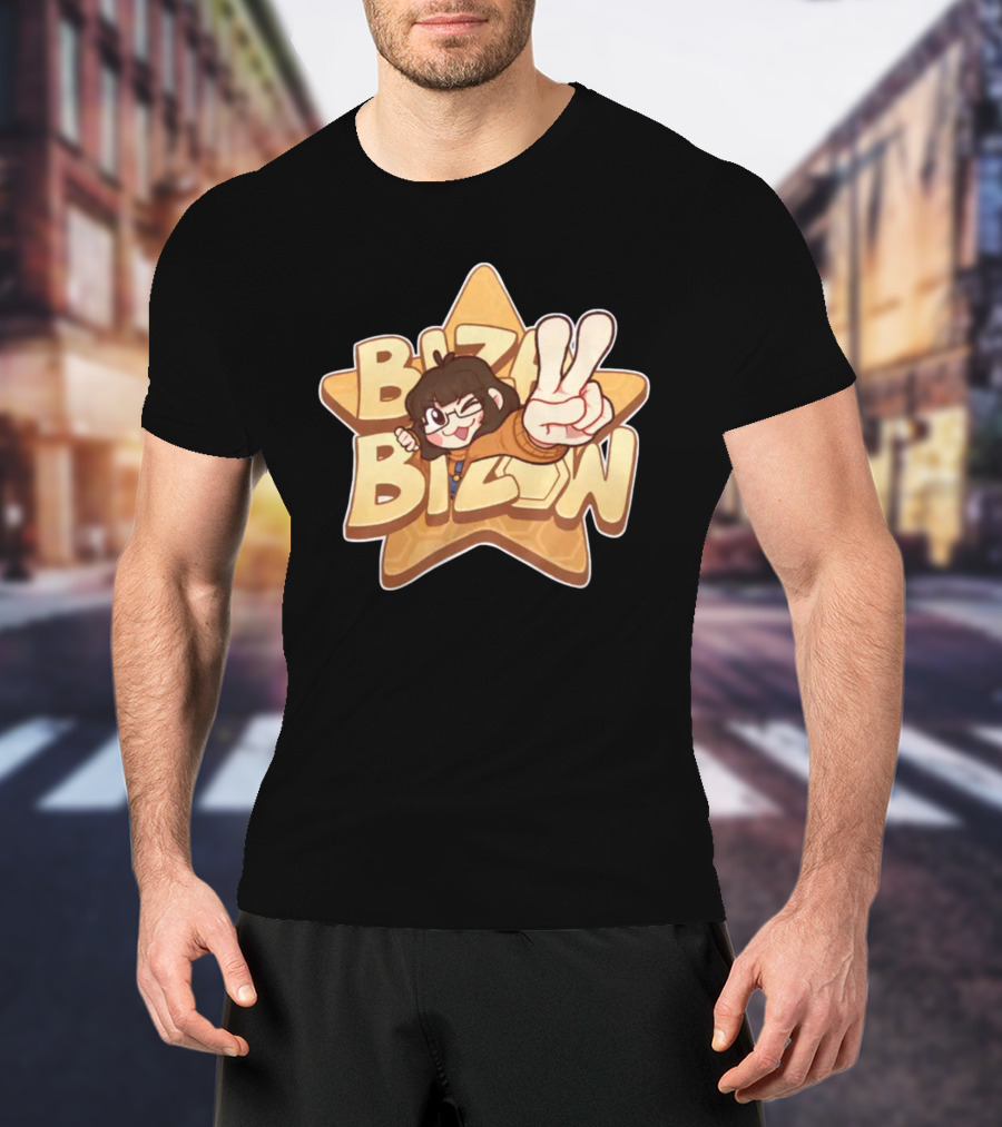 Bizabizow Supah Star Victory Pose T-Shirt