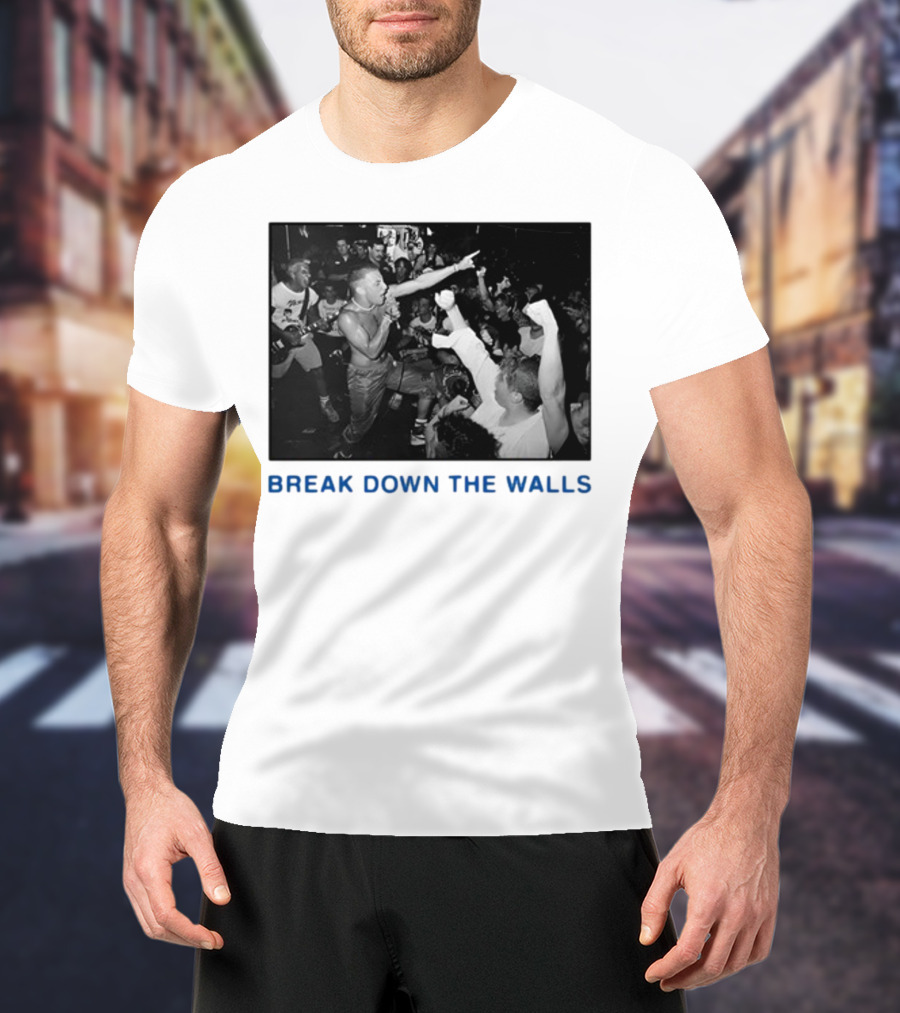 Youth Of Today Break Down The Walls Hardcore Punk Concert Energy T-Shirt