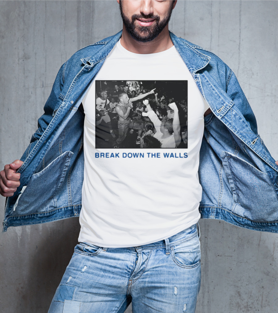 Youth Of Today Break Down The Walls Hardcore Punk Concert Energy T-Shirt