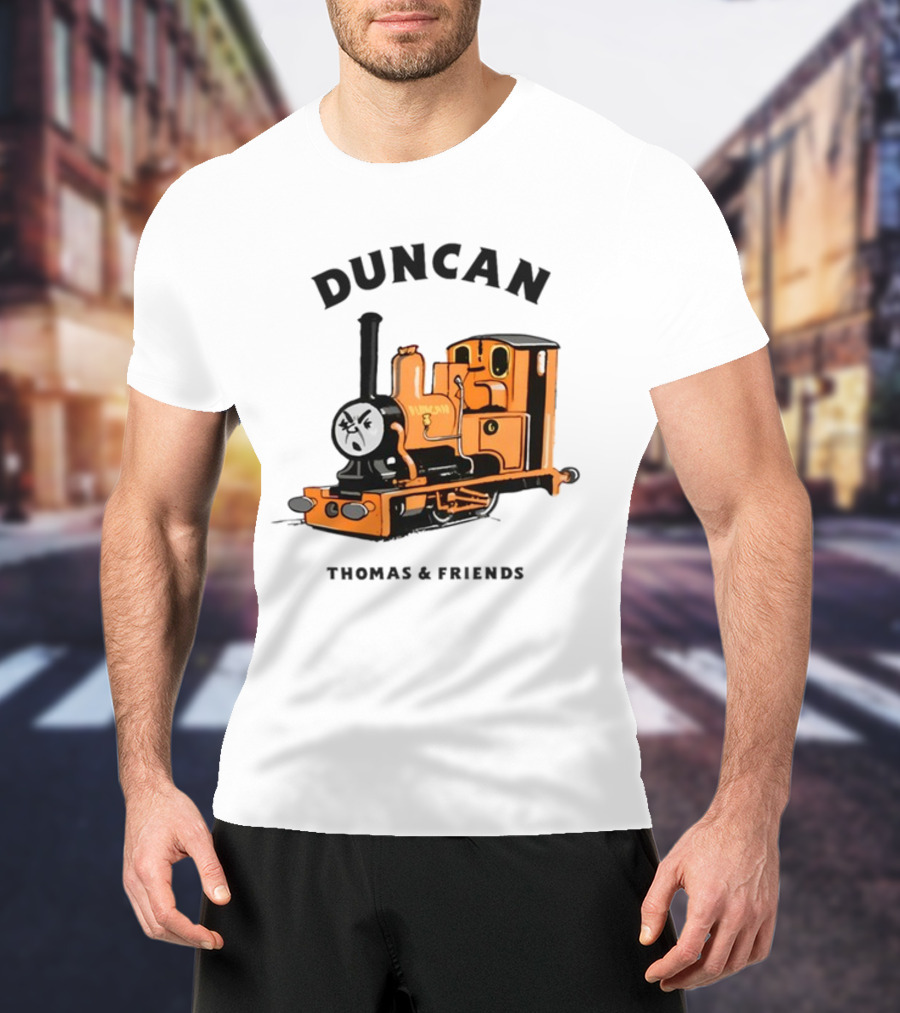 Duncan Thomas And Friends Train Character T-Shirt