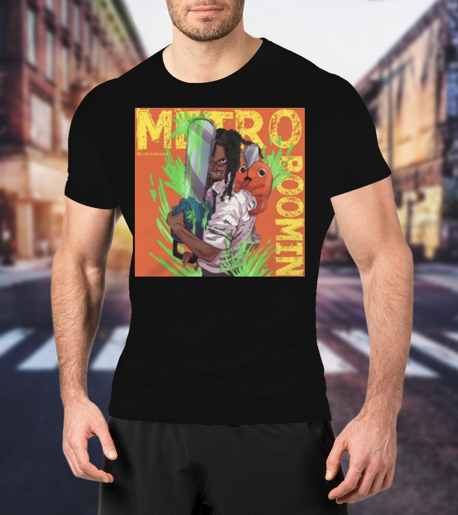 Metro Boomin Lordtakashi Chainsaw Character And Creature T-Shirt