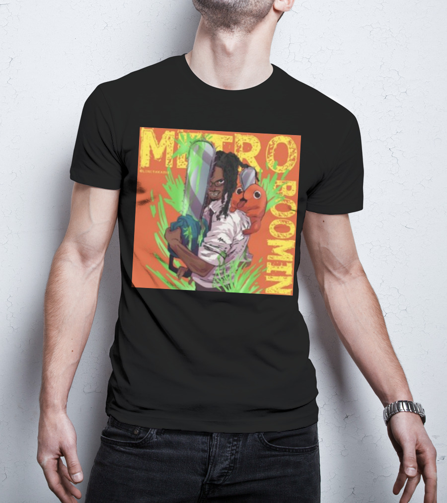 Metro Boomin Lordtakashi Chainsaw Character And Creature T-Shirt