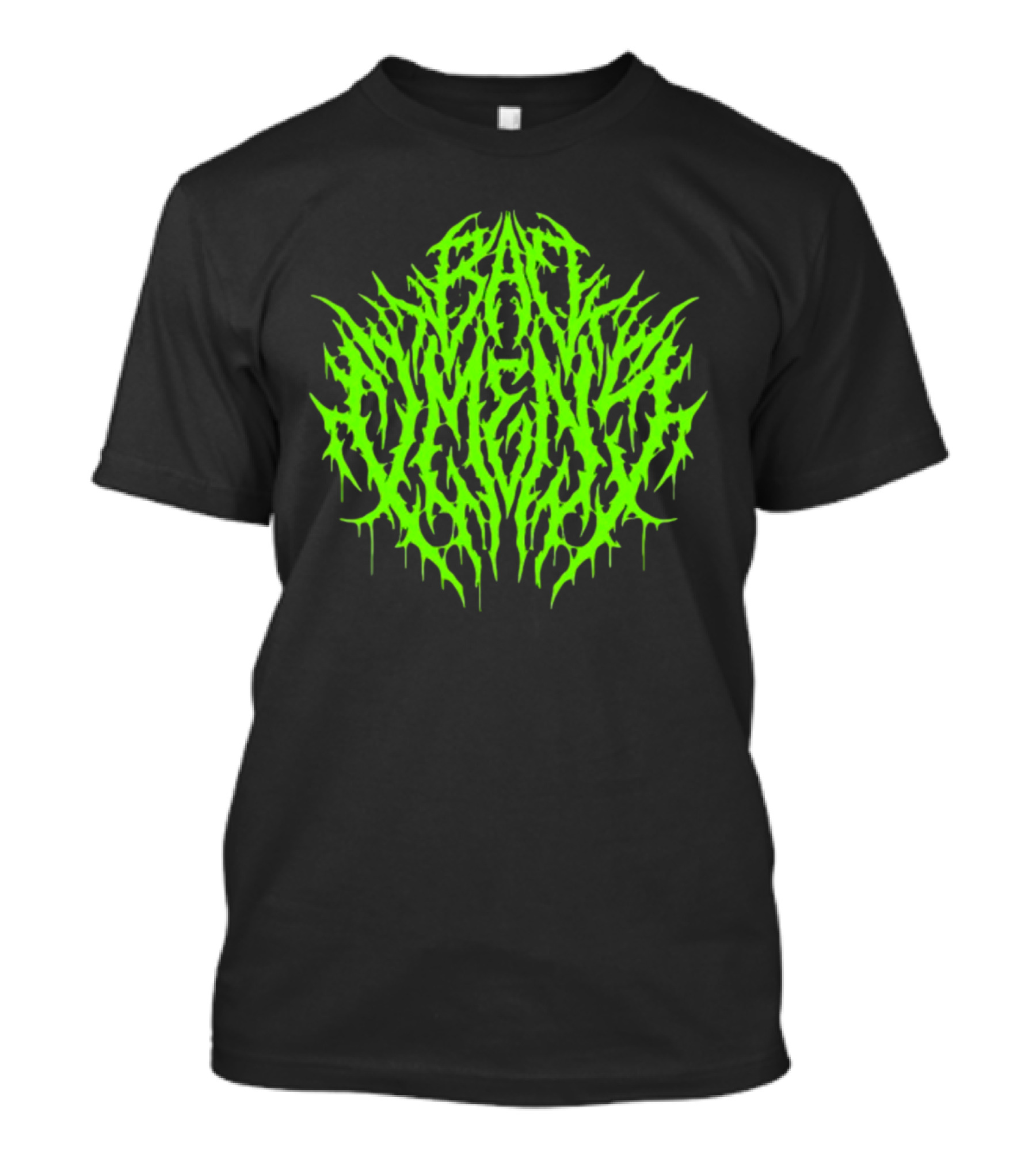 Bad Omens Green Dripping Metal T-Shirt