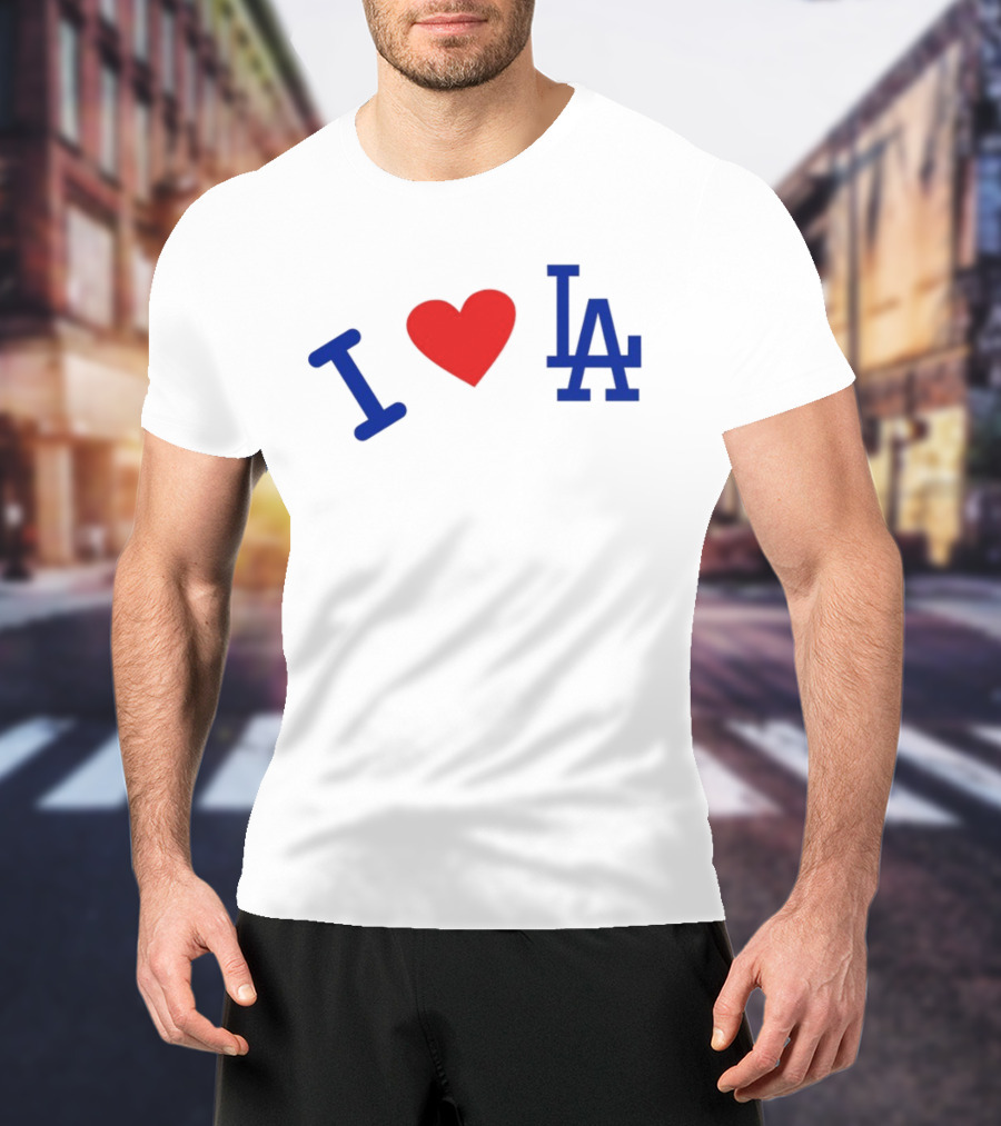 Madhappy X Dodgers I Love LA T-Shirt
