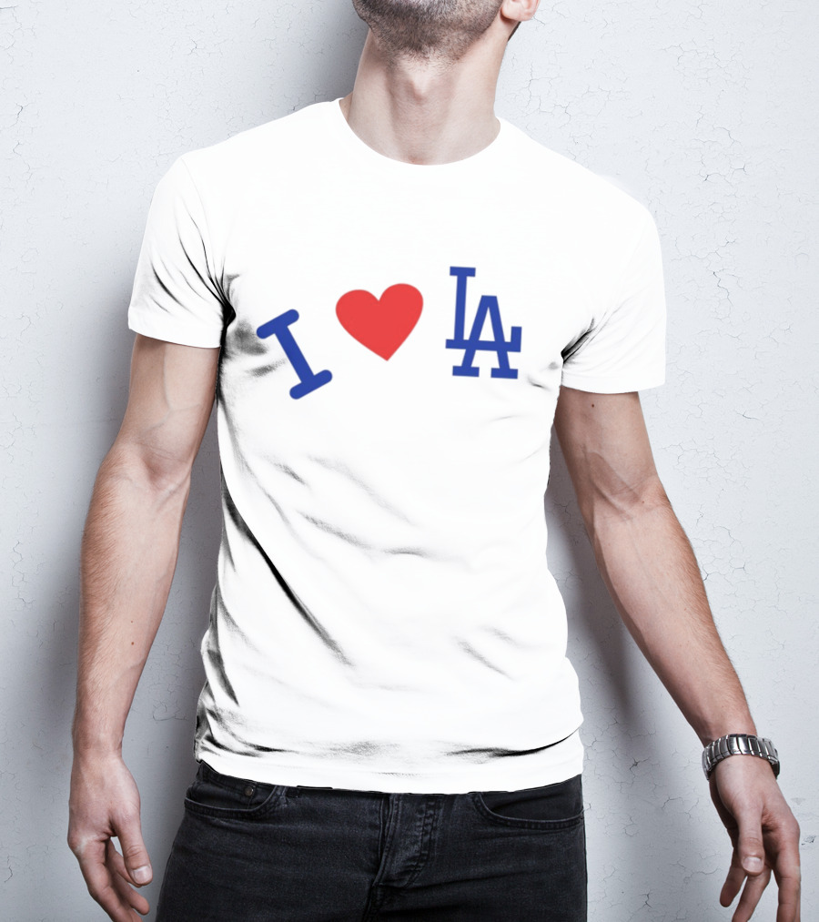 Madhappy X Dodgers I Love LA T-Shirt