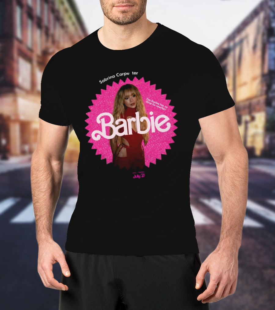 Sabrina Carpenter Barbie No Time For Rewrites July 21 T-Shirt
