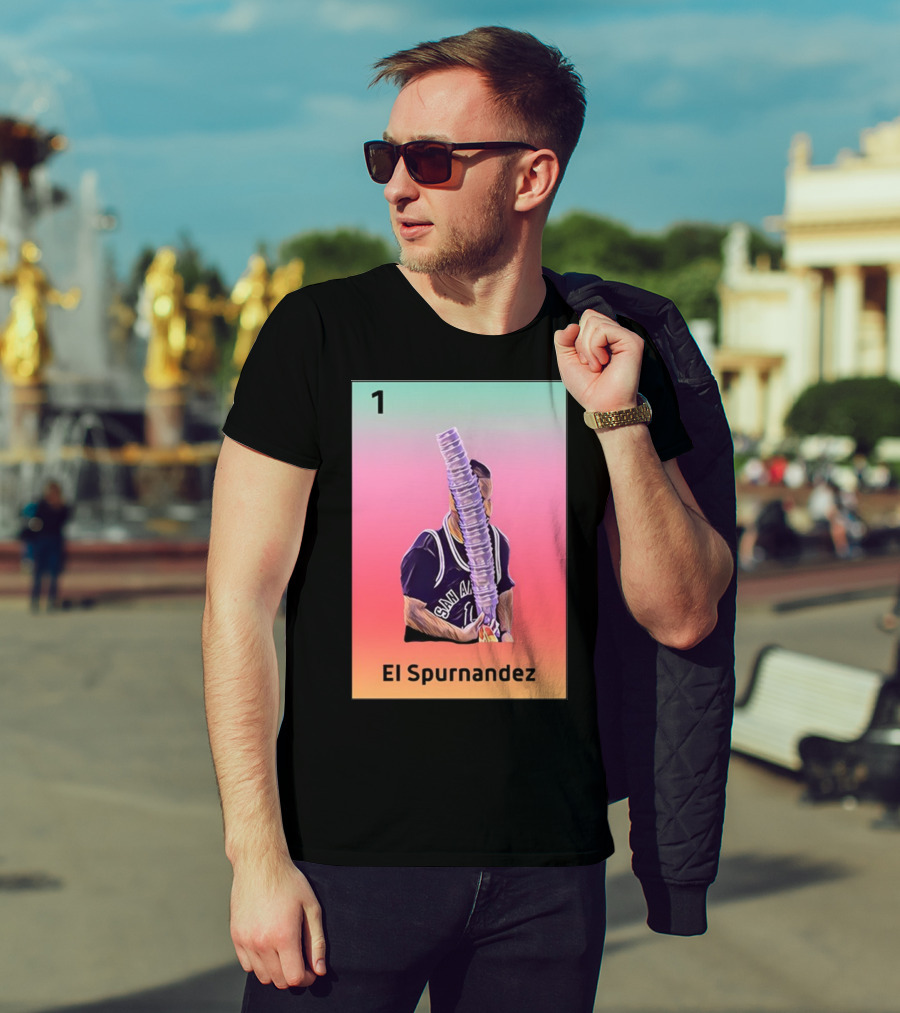 1 San Antonio El Spurnandez Bexar County Social Niosa T-Shirt
