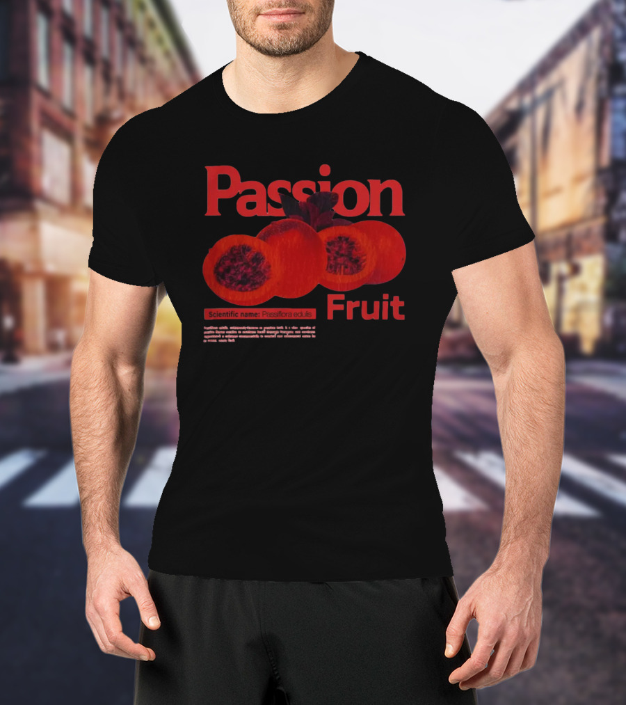 Atthemoment Merch Passionfruit Passiflora Edulis Scientific Name T-Shirt