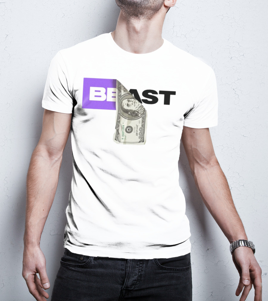 BEAST Purple Bill Dollar T-Shirt