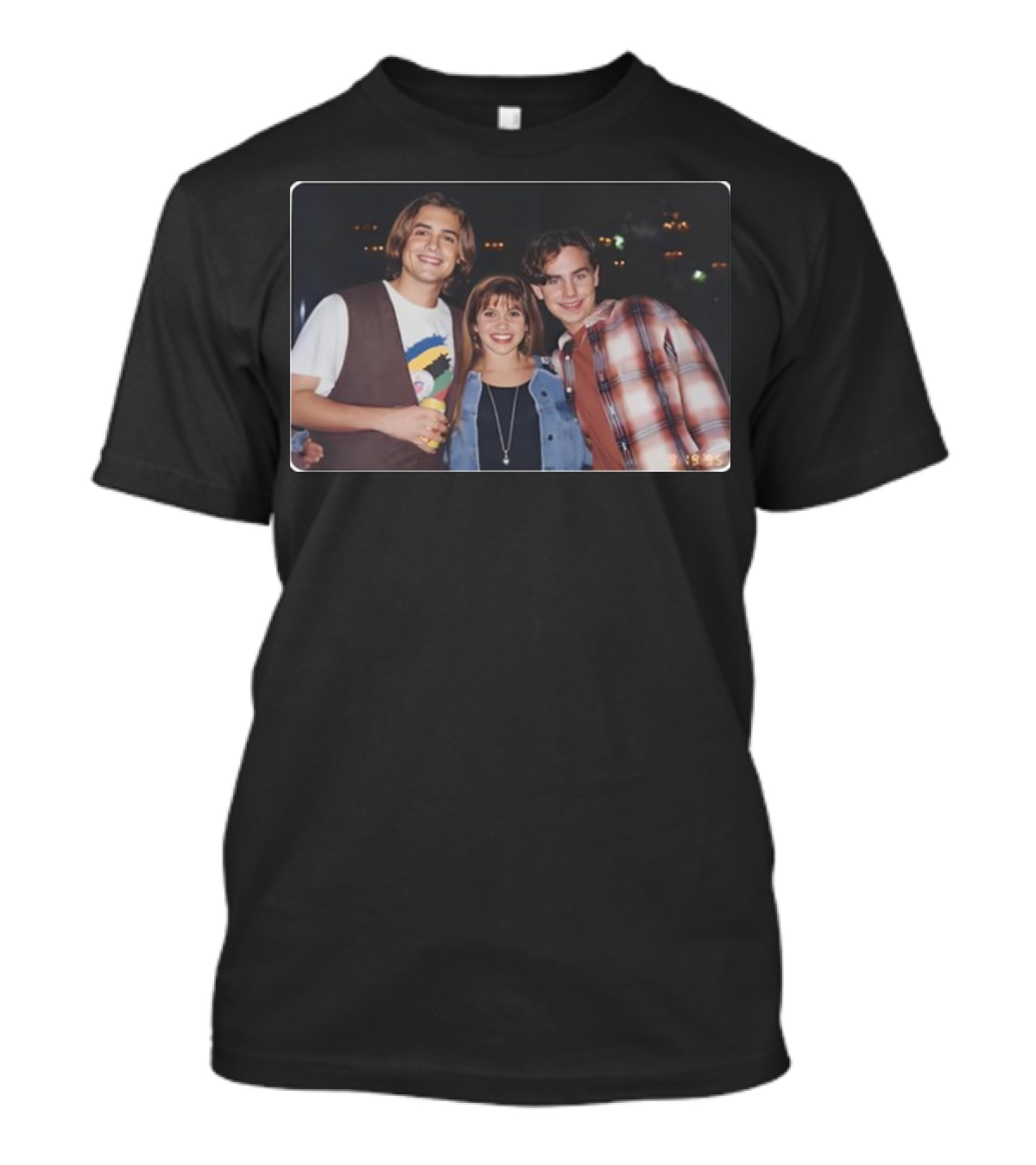 Pod Meets World Trio Vintage 90s Photo T-Shirt