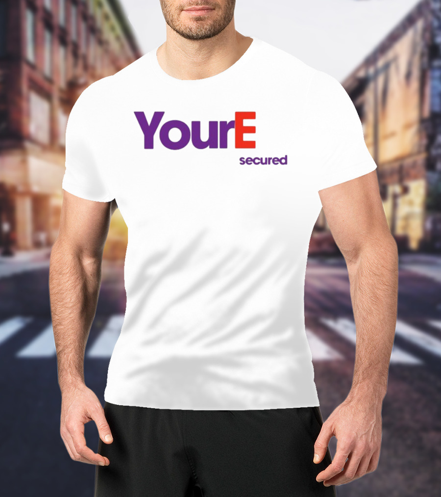YourE Secured Letterplay T-Shirt