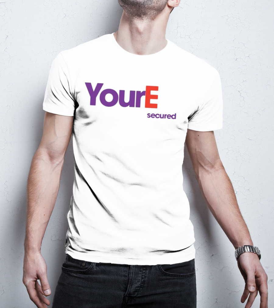 YourE Secured Letterplay T-Shirt