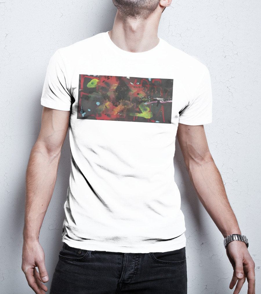 Arca1000000 7Ss Abstract Vibrant Color Display T-Shirt