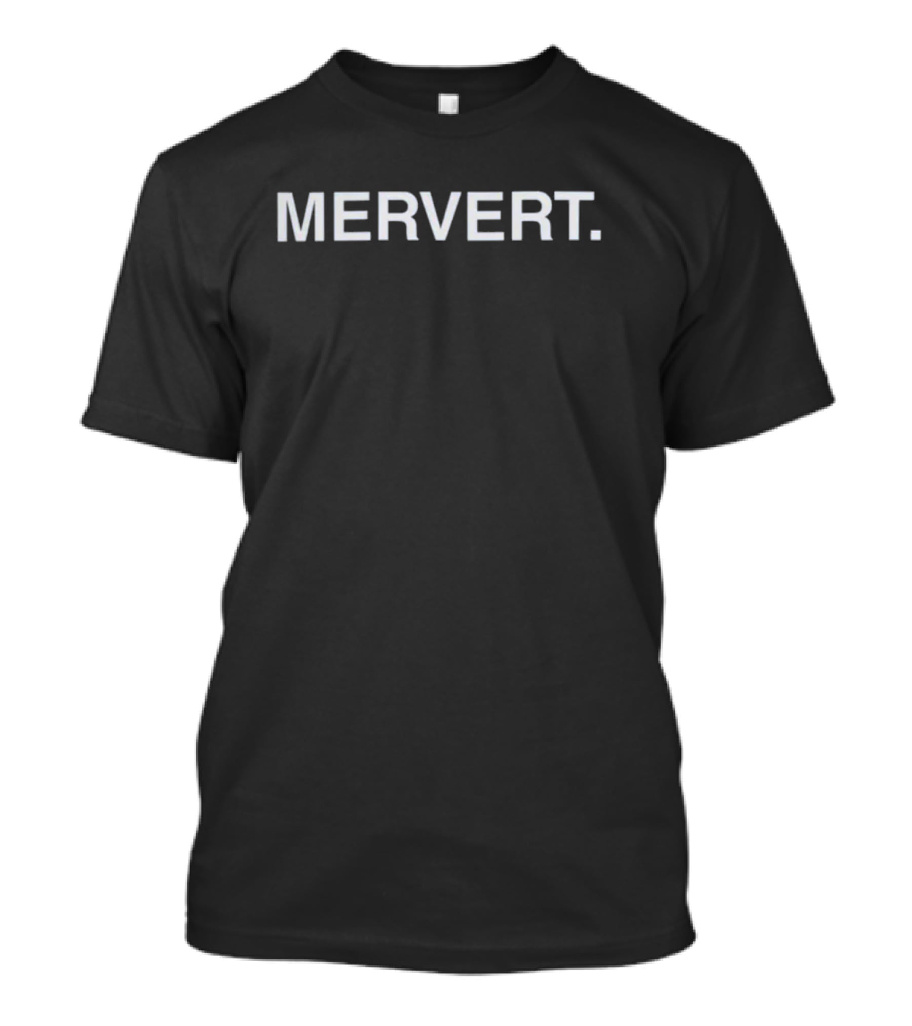 MERvert Ocean Enthusiast Merfolk Fan Playful Expression T-Shirt