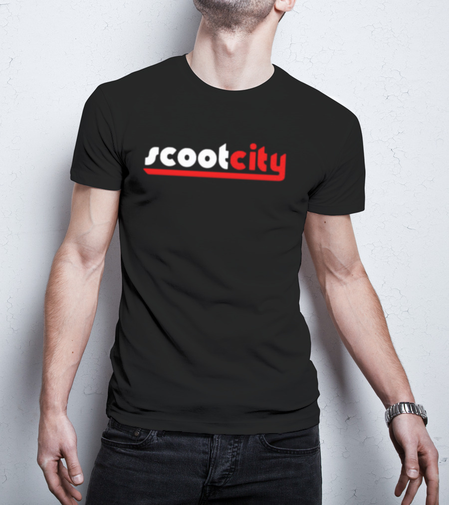Scootcity Urban Style Retro Scooter Vibes T-Shirt