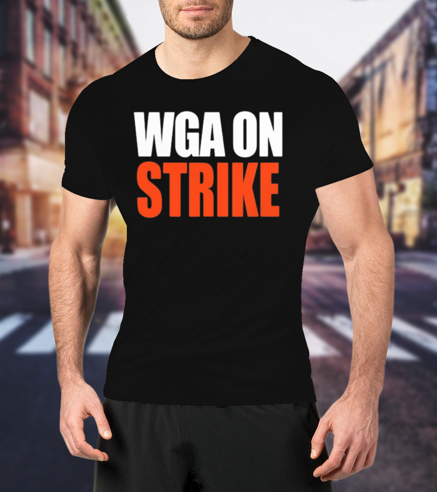 WGA On Strike Thatbilloakley Protest Movement T-Shirt