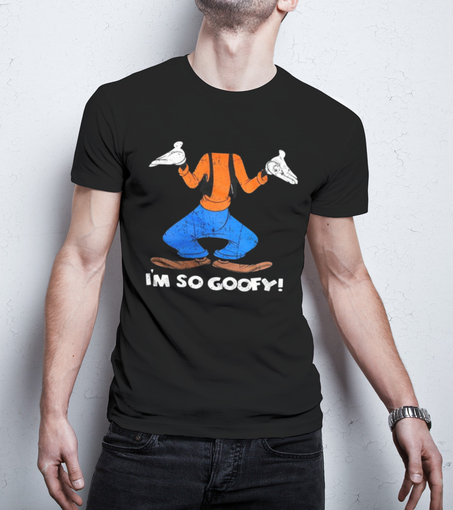 I'm So Goofy Classic Cartoon Character Missing Head T-Shirt