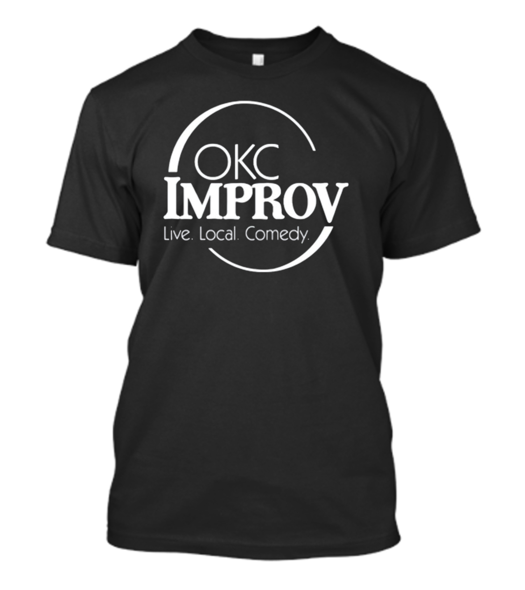 David Ghosttyped OKC Improv Live Local Comedy T-Shirt