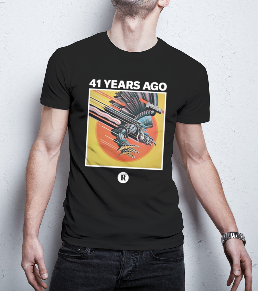 41 Years Ago Judas Priest Screaming For Vengeance Album T-Shirt