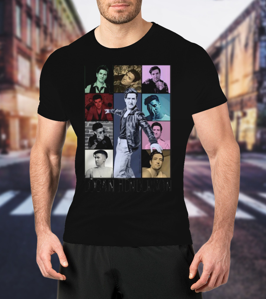 Lo'gan Henderson Multicolor Portrait Collage T-Shirt
