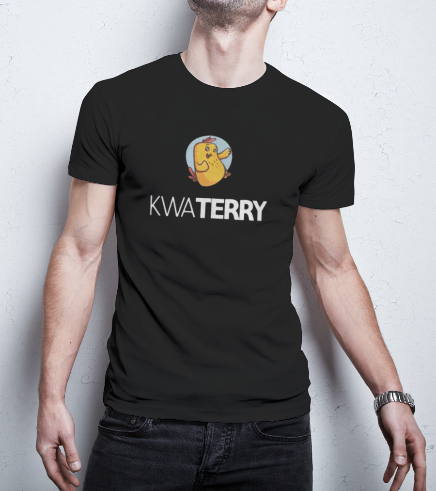 KWATERRY Chicken Character T-Shirt