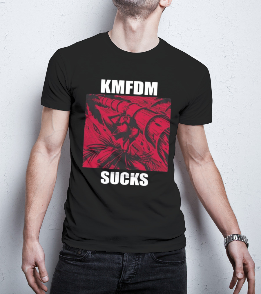 KMFDM Sucks Blood Red Rare T-Shirt