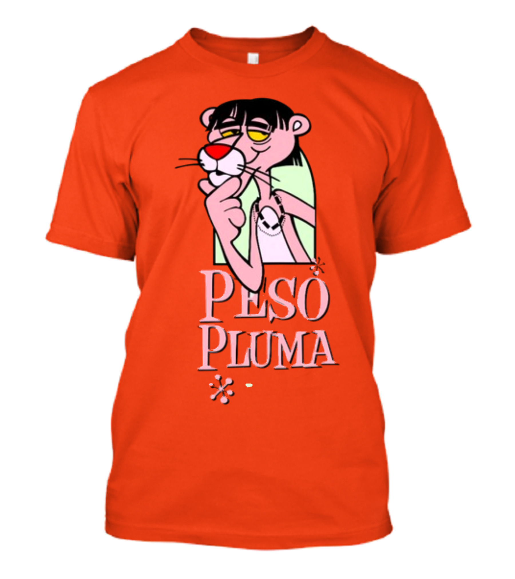 Peso Pluma July 19-20 23 Inglewood Calif Pink Panther T-Shirt