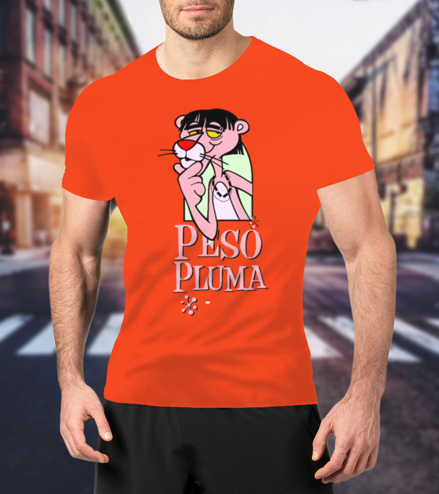 Peso Pluma July 19-20 23 Inglewood Calif Pink Panther T-Shirt