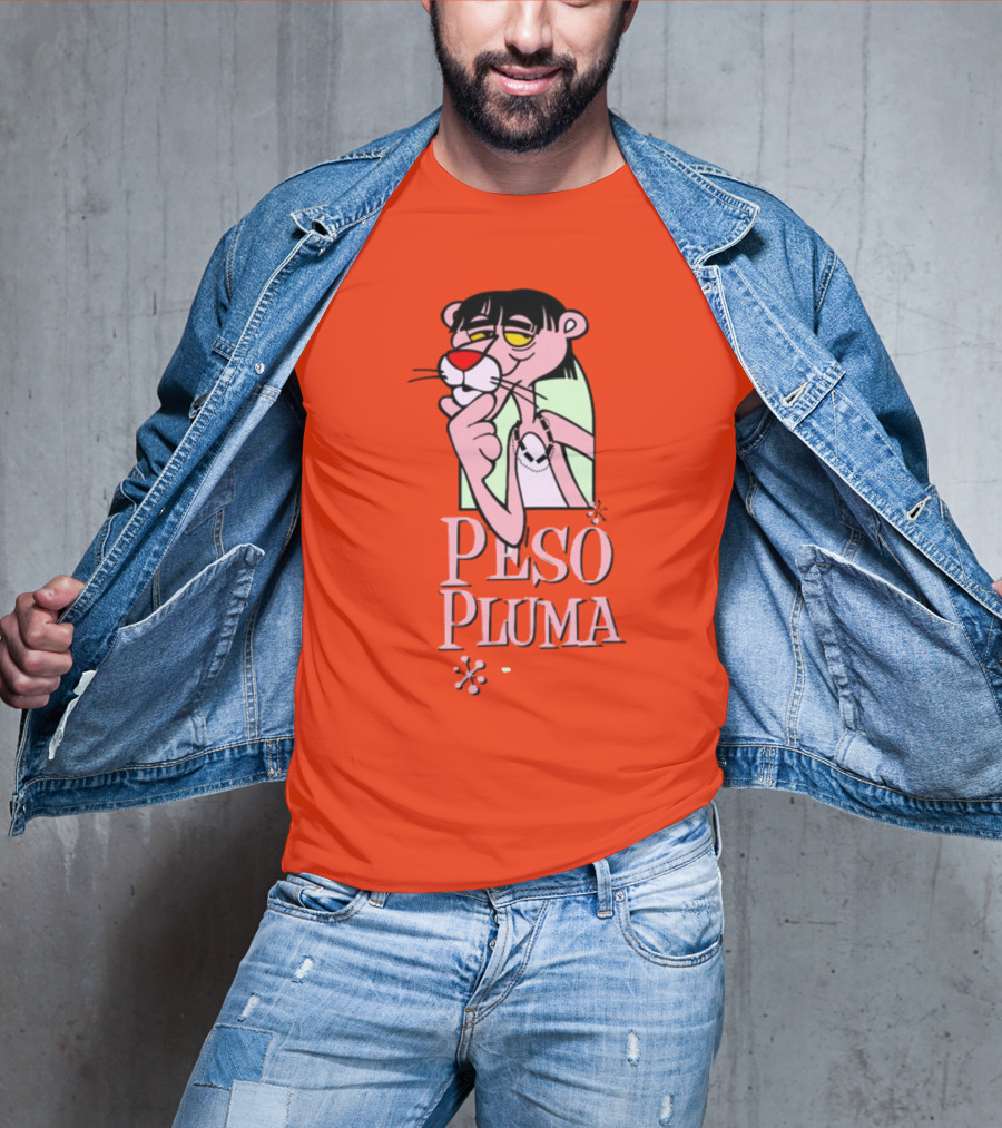 Peso Pluma July 19-20 23 Inglewood Calif Pink Panther T-Shirt