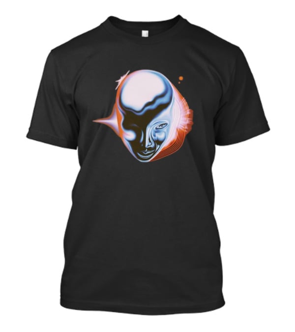 Take My Breath Futuristic Surreal Face T-Shirt