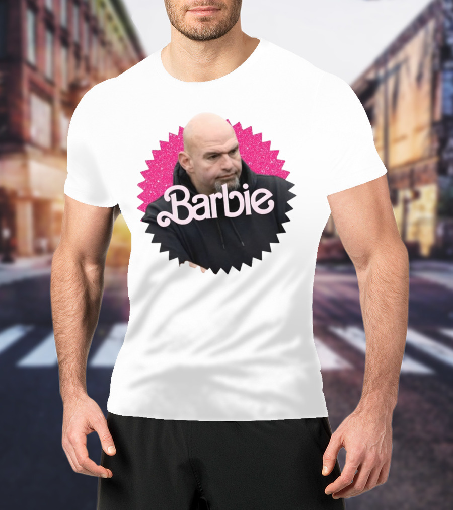 Barbie John Fetterman Hoodie Sparkle Starburst T-Shirt
