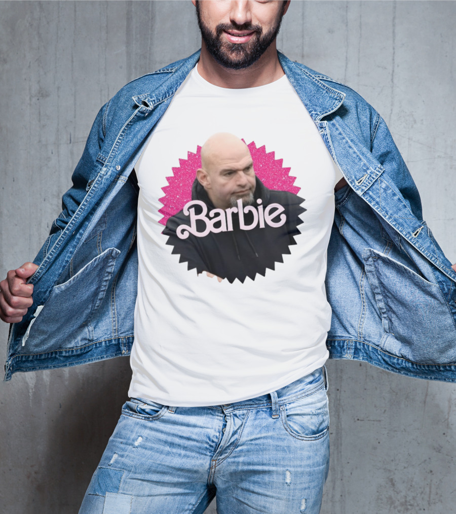 Barbie John Fetterman Hoodie Sparkle Starburst T-Shirt
