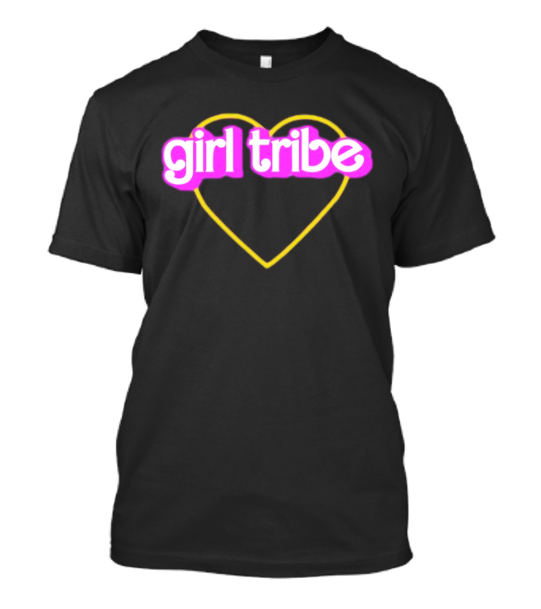 Malibu Girl Tribe Heart Neon T-Shirt