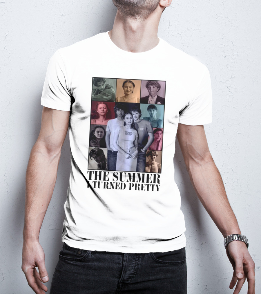 The Summer I Turned Pretty Character Photo Collage T-Shirt