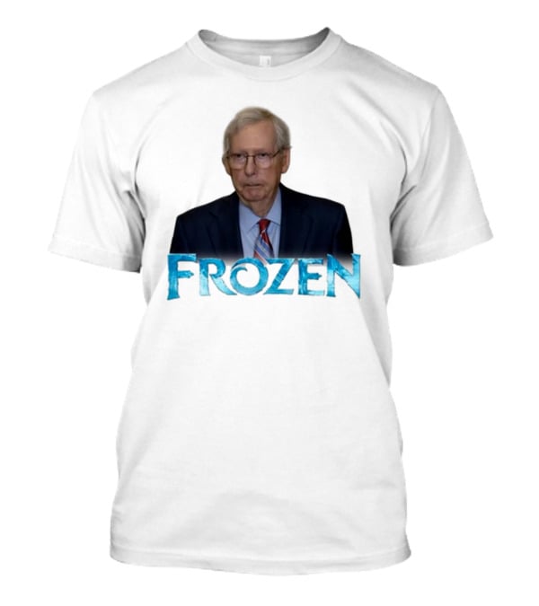 Mitch McConnell Frozen Parody Image With Frozen T-Shirt