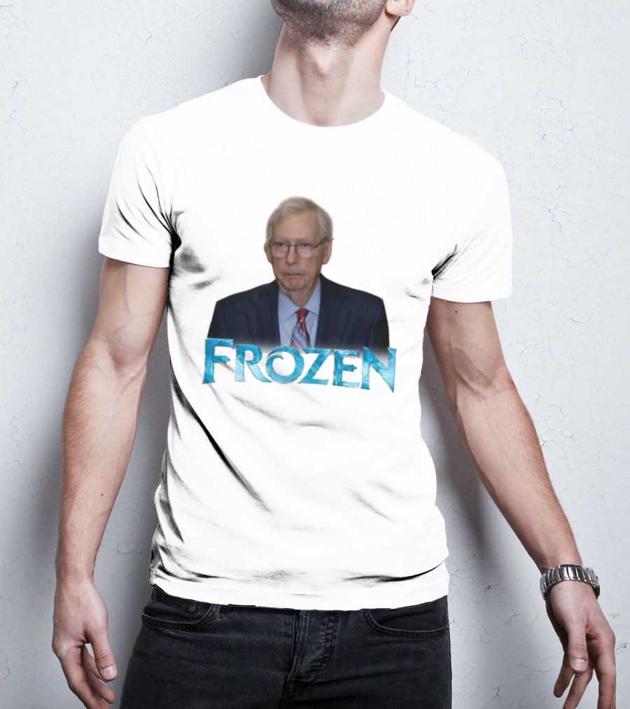Mitch McConnell Frozen Parody Image With Frozen T-Shirt