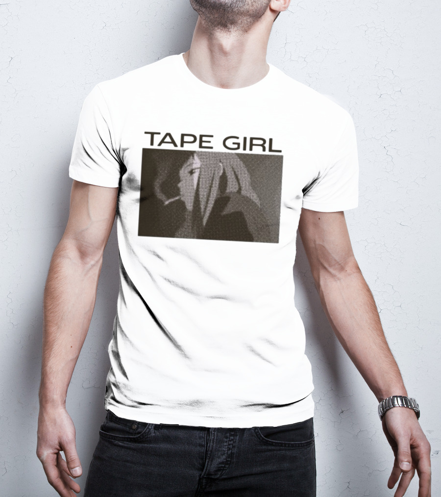 Tape Girl Anime Smoking Scene T-Shirt
