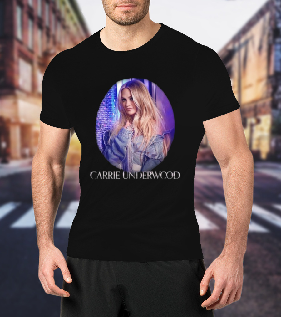 Carrie Underwood Denim And Rhinestones Deluxe T-Shirt