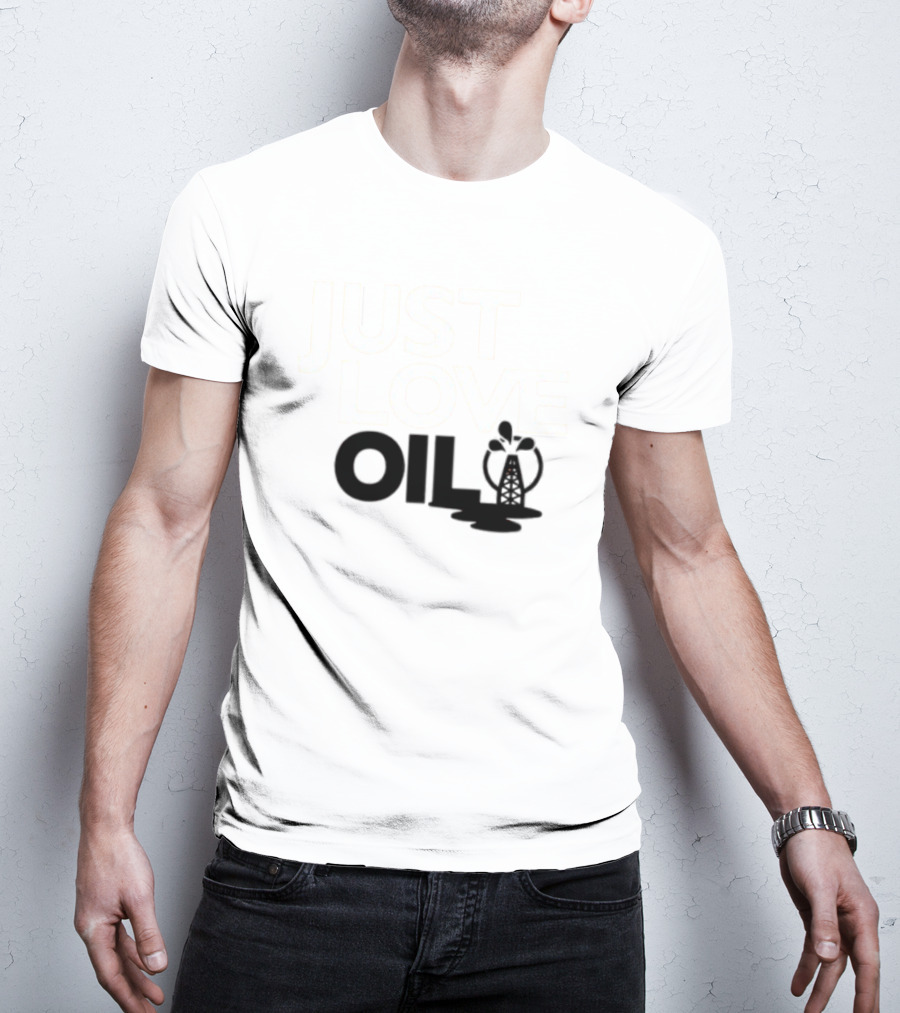 Droogies Just Love Oil Pumpjack T-Shirt