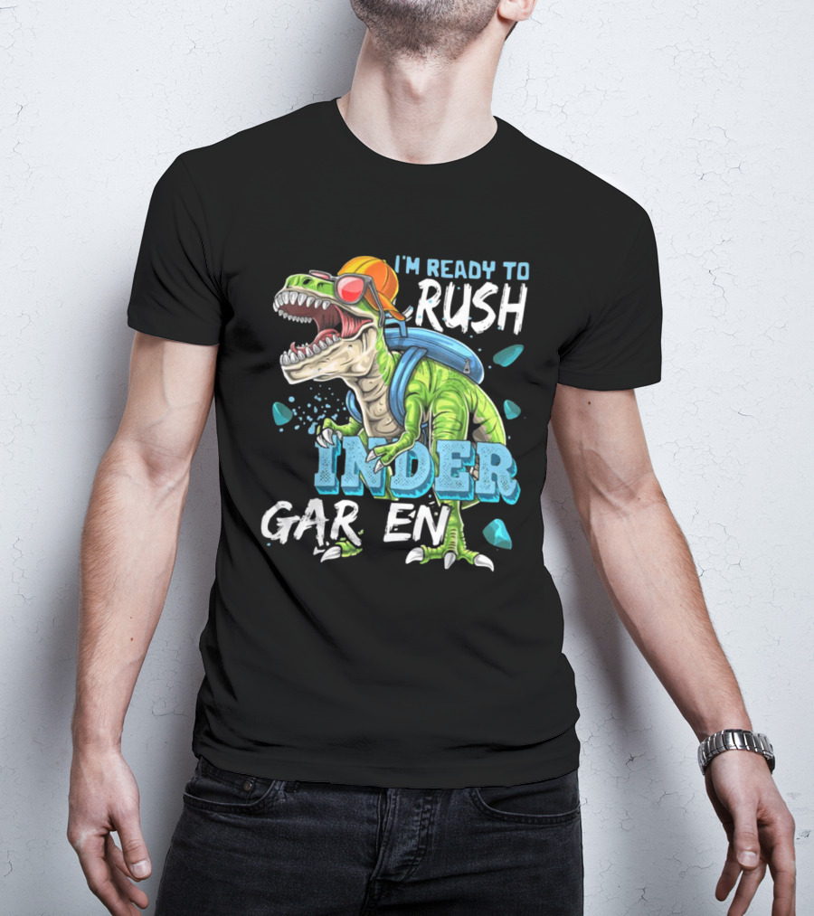 I'm Ready To Crush Kindergarten Dinosaur Adventure T-Shirt